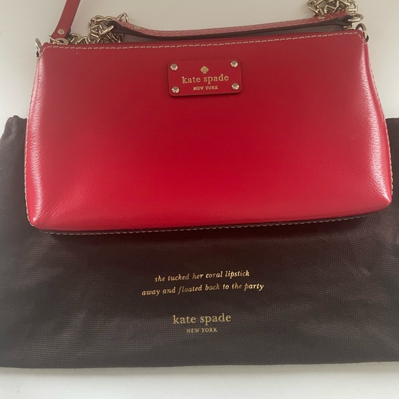 Kate Spade Leather Chain-Link Shoulder Bag - Picture 3 of 7